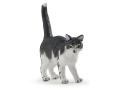 Chat noir et blanc - Dim. 2,5 cm x 5 cm x 5 cm - Papo - 54041
