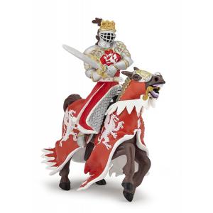 Figurine Roi au dragon à l'épée - Papo - 39797