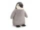Peluche Percy Penguin Large - L: 18 cm x l : 16 cm