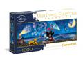 Puzzle adulte, Panorama 1000 pièces - Mickey et Minnie - Clementoni - 39449