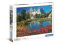 Puzzles 1000 pièces high quality collection - Passo Pordoi with a view to Sassolungo - Clementoni - 39459