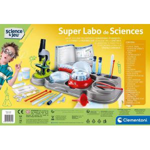 Clementoni - 52315 - Jeux scientifique - Super Labo de Sciences (381298)