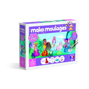 Mako moulages « Mes fées » Coffret 5 moules - Mako moulages - 39024