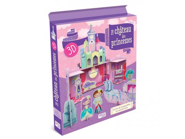 Maquette 3d - le château des princesses