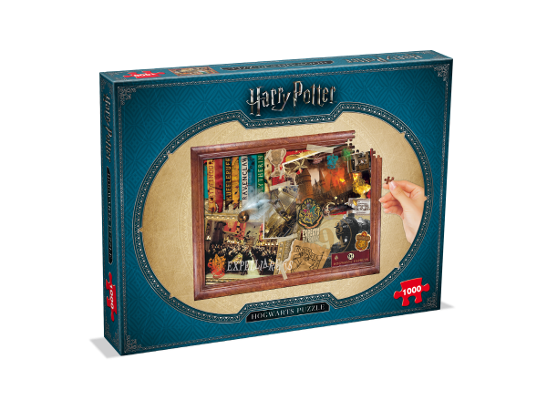 Puzzle harry potter - 1000 pièces - hogwarts - poudlard
