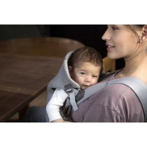 Porte-bébé Mini  Jersey 3D, Gris clair - Babybjorn - 021072