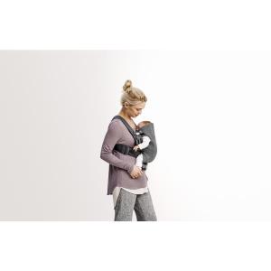 Porte-bébé Mini Jersey 3D, Gris foncé - Babybjorn - 021084