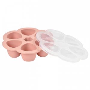 Multiportions silicone 6 x 150 ml pink - Beaba - 912615