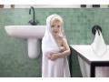 Coffret Bain et gant de toilette imprimé jardin - Storksak - SK0562