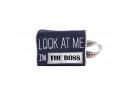 Trousse Moodcase marine Patch THE BOSS - Mooders - BU215
