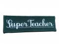 Sac à dos Moodkid écru Patch SUPER TEACHER - Mooders - BU106