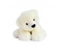 Peluche boule de tendresse - ours polaire - taille 38 cm - Histoire d'ours - HO2819