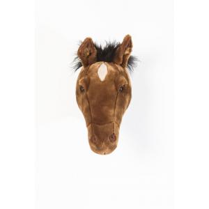 Tête cheval brun foncé Scarlett - Wild and Soft - WS0034