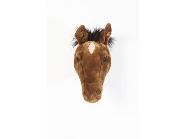 Tête cheval brun foncé scarlett