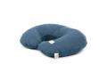 Coussin d'allaitement Sunrise coton uni 50x60x15 cm night blue - Nobodinoz - N098555