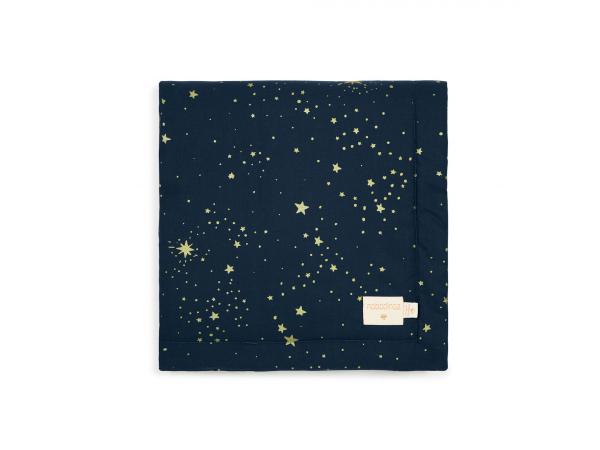 Couverture laponia 70x70 cm gold stella - night blue
