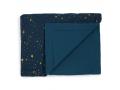 Couverture Laponia 100x140 cm gold stella - night blue - Nobodinoz - LAPONIASMALL-014
