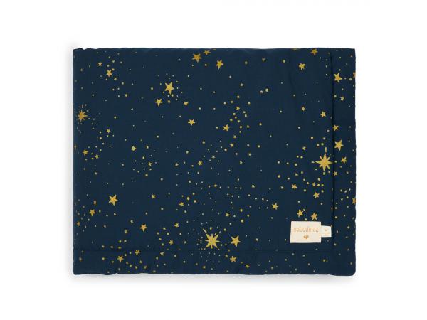 Couverture laponia 100x140 cm gold stella - night blue