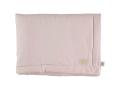 Couverture Laponia 70x70 cm coton uni dream pink - Nobodinoz - N104416