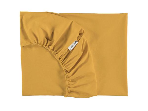 Drap housse alhambra 90x200 cm farniente yellow