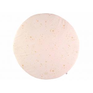 Tapis de jeu Full Moon 105x105 cm gold stella - dream pink - Nobodinoz - FULLMOONSMALL-012