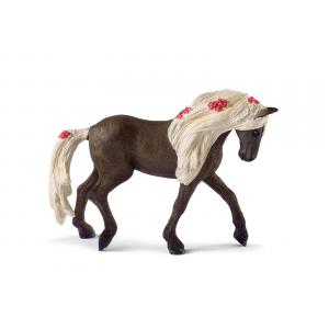 Figurine Jument Rocky Mountain Horse Spectacle équestre - Dimension : 15 cm x 8,2 cm x 18 cm - Schleich - 42469