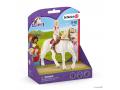 Figurine Horse Club Sofia & Blossom - Dimension : 15 cm x 8,2 cm x 18 cm - Schleich - 42515