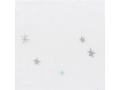 Lange divinement doux Étoiles & Lune argenté (3 pcs) 80x80 cm - Lassig - 1312001927