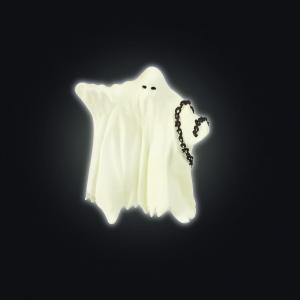 Fantôme phosphorescent - Dim. 7,4 cm x 5,5 cm x 10 cm - Papo - 38903