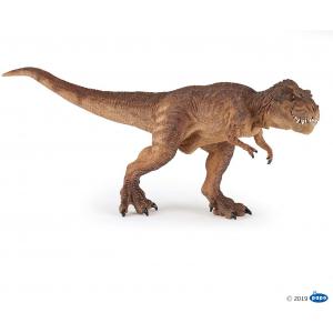 Figurine Dinosaure Papo T-rex courant marron - Papo - 55075