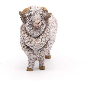 Mouton Mérinos - Dim. 7,4 cm x 3,2 cm x 6,5 cm - Papo - 51174