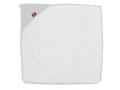 Sortie de bain 1m x 1m - Fleur de coton ® Blanc/Gris Perle - Red Castle  - 0304168