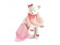 Doudou Attrape-rêve chat rose - taille 28 cm - Doudou et compagnie - DC3546