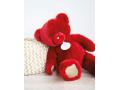 Ours collection - rouge baiser - taille 37 cm - Histoire d'ours - DC3588