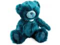 Ours collection - bleu paon - taille 40 cm - Histoire d'ours - DC3570