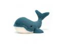 Peluche baleine Wally - L = 12 cm x l = 35 cm x H =15 cm - Jellycat - WW3L