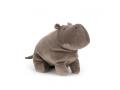 Peluche hippopotame Mellow Mallow - L = 16 cm x l = 34 cm x H =20 cm - Jellycat - MM2HL
