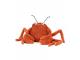 Peluche Crispin Crab - L: 8 cm x l : 20 cm x H: 15 cm