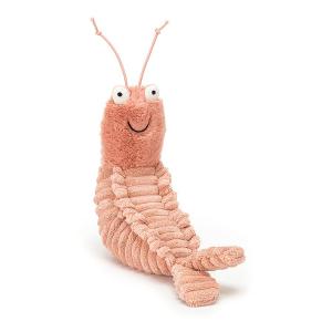 Peluche Sheldon Shrimp - L: 15 cm x l : 7 cm x H: 22 cm - Jellycat - SH3S