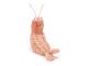 Peluche Sheldon Shrimp - L: 15 cm x l : 7 cm x H: 22 cm