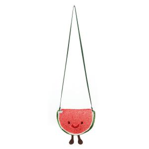 Sac peluche  Amuseable Watermelon Bag - L: 10 cm x l : 21 cm x H: 18 cm - Jellycat - A4WB