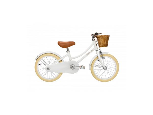 Vélo classique couleur blanc