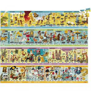 Grande frise historique puzzle 4 x 100 pcs - à partir de 6+ - Vilac - 2737