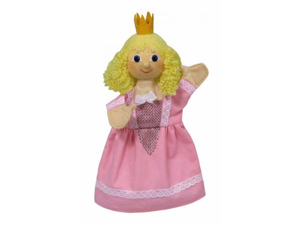 Marionnette princesse rose 30 cm - fabriqué en europe - jouet d'hier