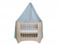 Classic, Voile de lit bébé, Bleu Pale - Leander - 214500-42