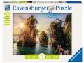 Puzzles adultes - Puzzle 1000 pièces - Lac de Cheow Lan, Thaïlande - Ravensburger - 13968