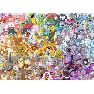 Puzzle 1000 pièces - Pokémon (Challenge Puzzle) - Ravensburger - 15166