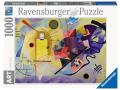 Puzzles adultes - Puzzle 1000 pièces Art collection - Jaune-rouge-bleu / Vassily Kandinsky - Ravensburger - 14848