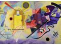 Puzzles adultes - Puzzle 1000 pièces Art collection - Jaune-rouge-bleu / Vassily Kandinsky - Ravensburger - 14848