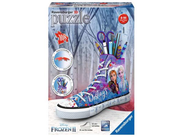 Puzzle 3d sneaker - disney la reine des neiges 2